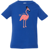 T-Shirts Royal / 6 Months LikeASir Flamingo Infant Premium T-Shirt