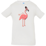 T-Shirts White / 6 Months LikeASir Flamingo Infant Premium T-Shirt
