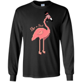 T-Shirts Black / S LikeASir Flamingo Men's Long Sleeve T-Shirt