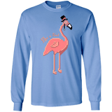 T-Shirts Carolina Blue / S LikeASir Flamingo Men's Long Sleeve T-Shirt