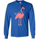 T-Shirts Royal / S LikeASir Flamingo Men's Long Sleeve T-Shirt