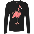 T-Shirts Black / S LikeASir Flamingo Men's Premium Long Sleeve