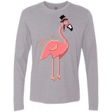 T-Shirts Heather Grey / S LikeASir Flamingo Men's Premium Long Sleeve