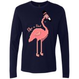 T-Shirts Midnight Navy / S LikeASir Flamingo Men's Premium Long Sleeve