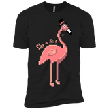 T-Shirts Black / X-Small LikeASir Flamingo Men's Premium T-Shirt
