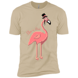 T-Shirts Sand / X-Small LikeASir Flamingo Men's Premium T-Shirt