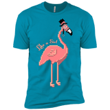 T-Shirts Turquoise / X-Small LikeASir Flamingo Men's Premium T-Shirt