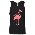 T-Shirts Black / S LikeASir Flamingo Men's Premium Tank Top