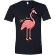 T-Shirts Black / X-Small LikeASir Flamingo Men's Semi-Fitted Softstyle