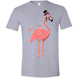 T-Shirts Sport Grey / X-Small LikeASir Flamingo Men's Semi-Fitted Softstyle