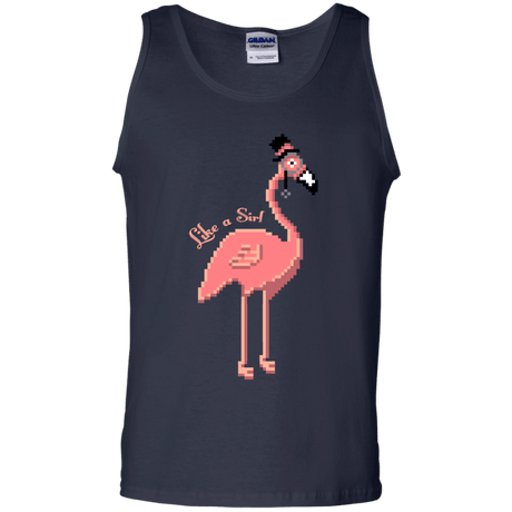 T-Shirts Navy / S LikeASir Flamingo Men's Tank Top
