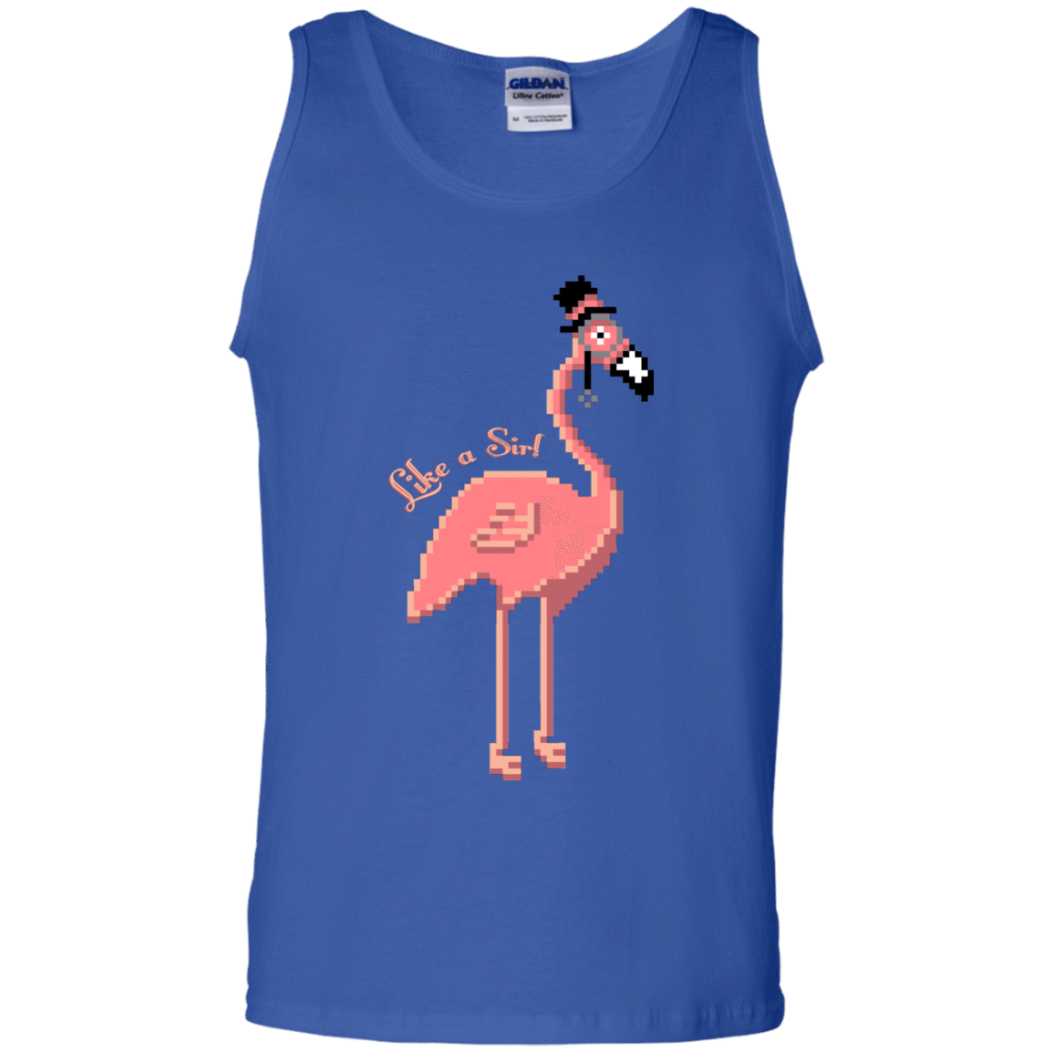 T-Shirts Royal / S LikeASir Flamingo Men's Tank Top