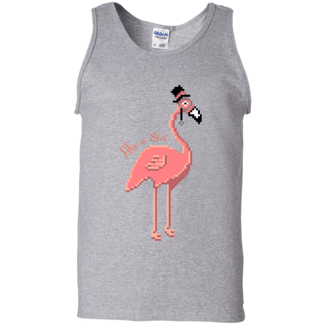 T-Shirts Sport Grey / S LikeASir Flamingo Men's Tank Top