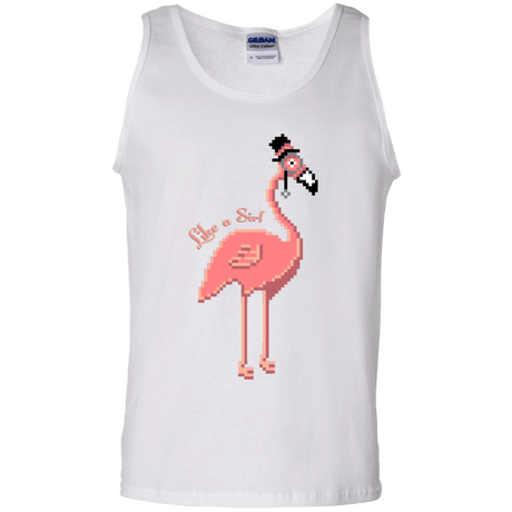 T-Shirts White / S LikeASir Flamingo Men's Tank Top