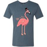 T-Shirts Indigo / S LikeASir Flamingo Men's Triblend T-Shirt