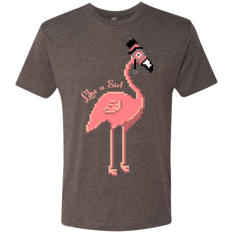 T-Shirts Macchiato / S LikeASir Flamingo Men's Triblend T-Shirt