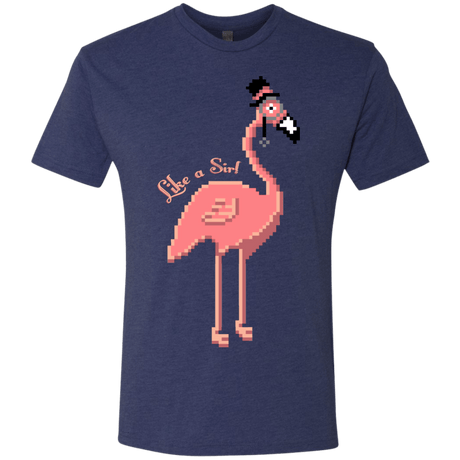 T-Shirts Vintage Navy / S LikeASir Flamingo Men's Triblend T-Shirt