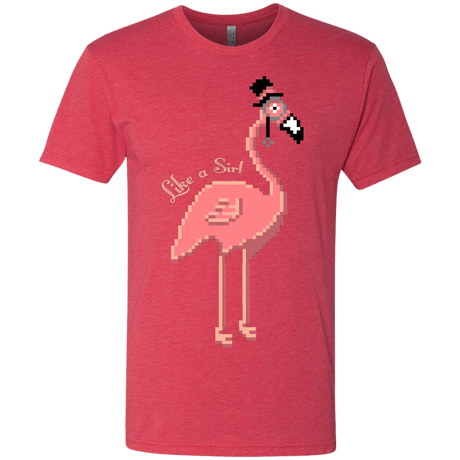 T-Shirts Vintage Red / S LikeASir Flamingo Men's Triblend T-Shirt