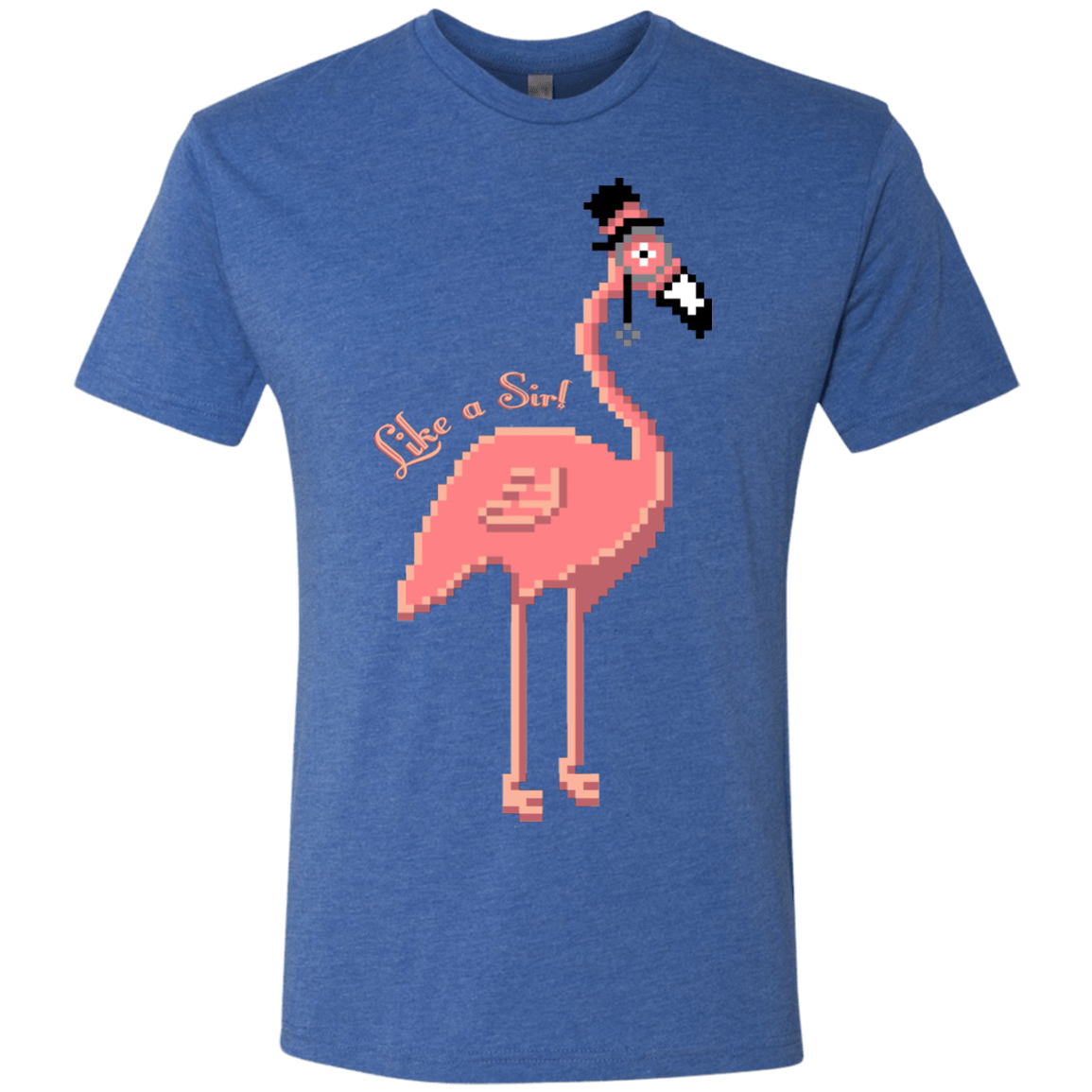 T-Shirts Vintage Royal / S LikeASir Flamingo Men's Triblend T-Shirt