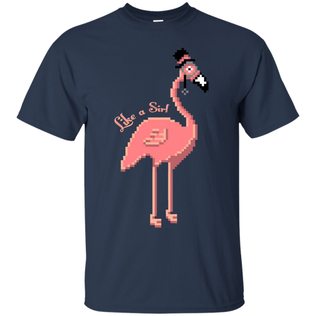 T-Shirts Navy / S LikeASir Flamingo T-Shirt