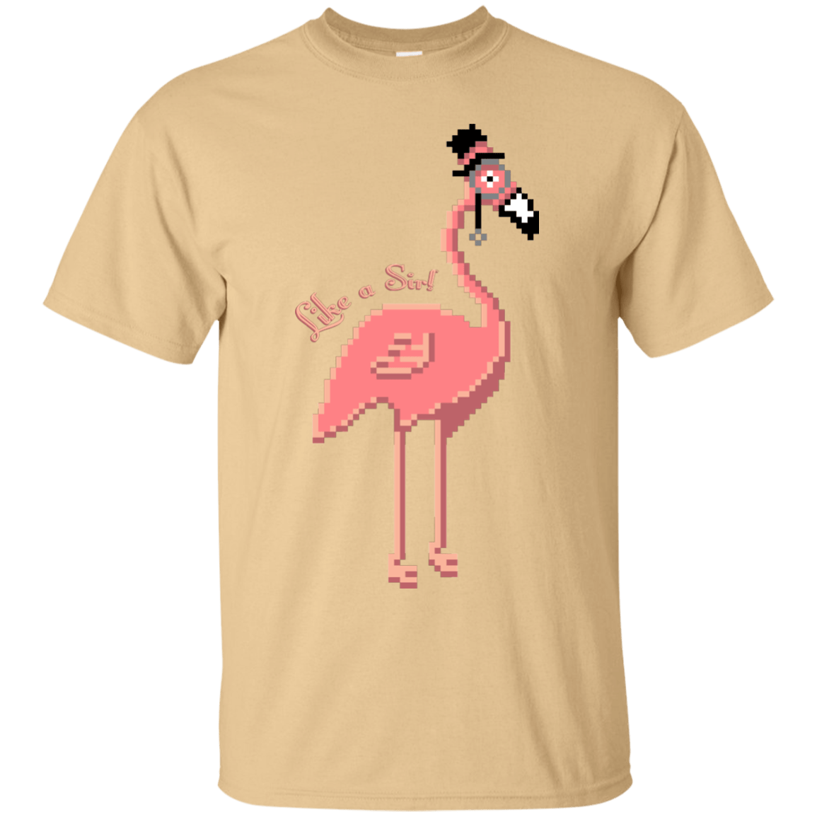 T-Shirts Vegas Gold / S LikeASir Flamingo T-Shirt