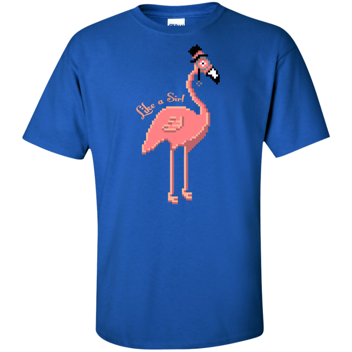 T-Shirts Royal / XLT LikeASir Flamingo Tall T-Shirt