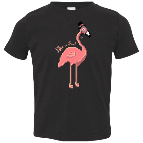 T-Shirts Black / 2T LikeASir Flamingo Toddler Premium T-Shirt