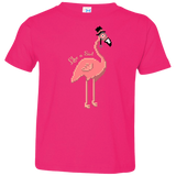 T-Shirts Hot Pink / 2T LikeASir Flamingo Toddler Premium T-Shirt