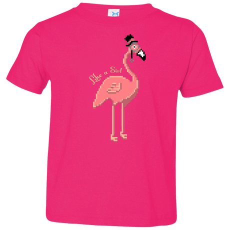 T-Shirts Hot Pink / 2T LikeASir Flamingo Toddler Premium T-Shirt