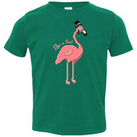 T-Shirts Kelly / 2T LikeASir Flamingo Toddler Premium T-Shirt