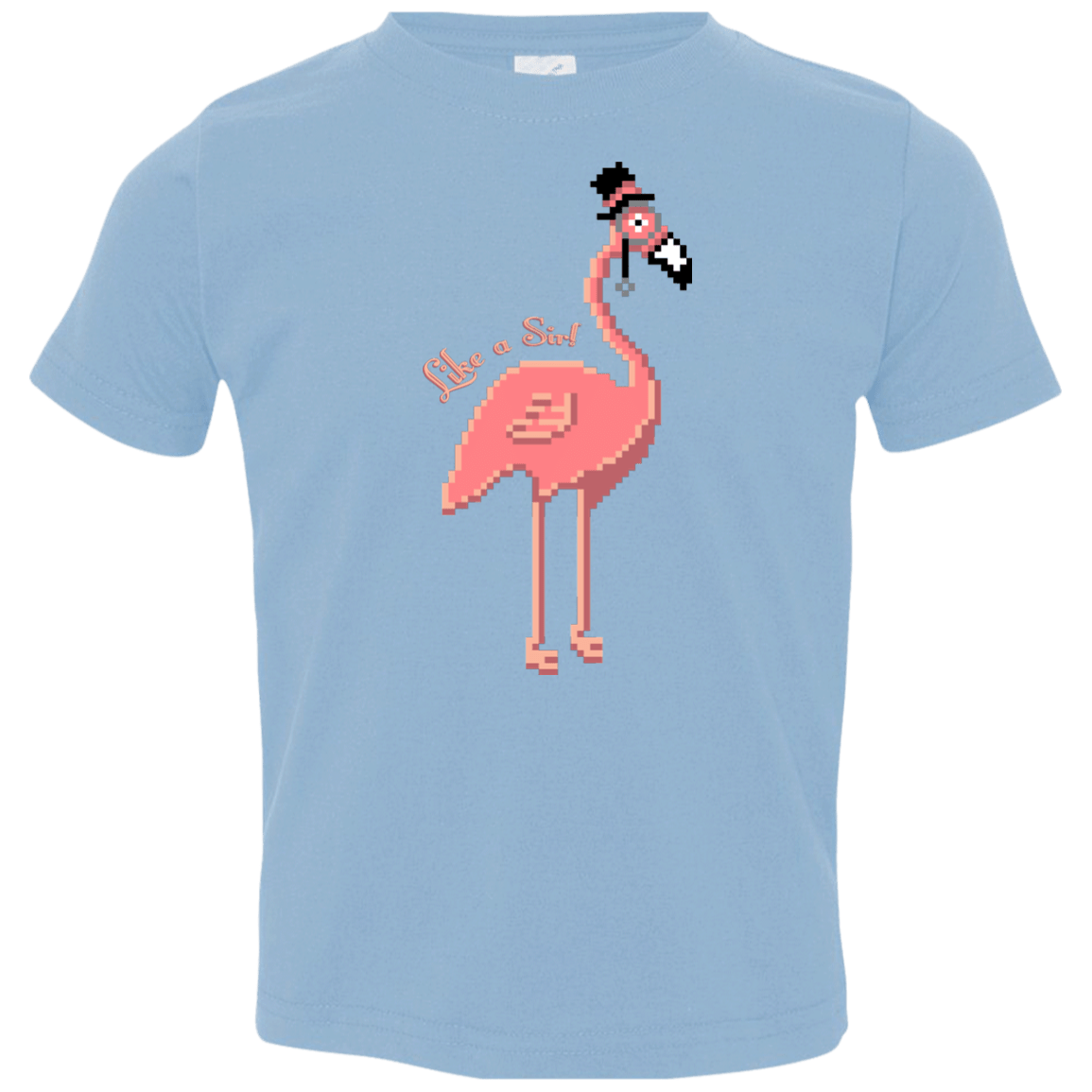 T-Shirts Light Blue / 2T LikeASir Flamingo Toddler Premium T-Shirt