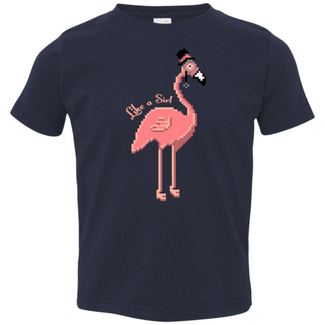 T-Shirts Navy / 2T LikeASir Flamingo Toddler Premium T-Shirt