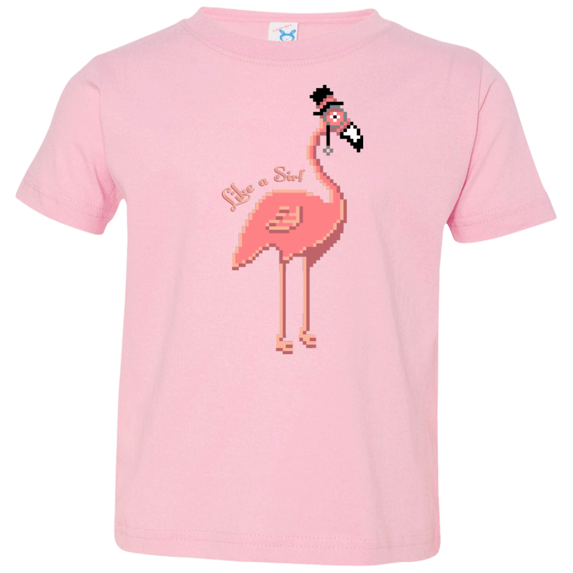 T-Shirts Pink / 2T LikeASir Flamingo Toddler Premium T-Shirt