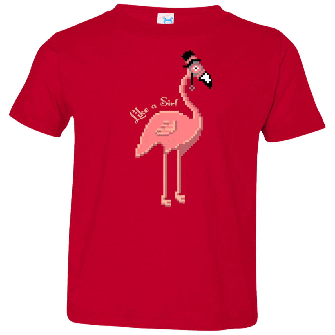 T-Shirts Red / 2T LikeASir Flamingo Toddler Premium T-Shirt