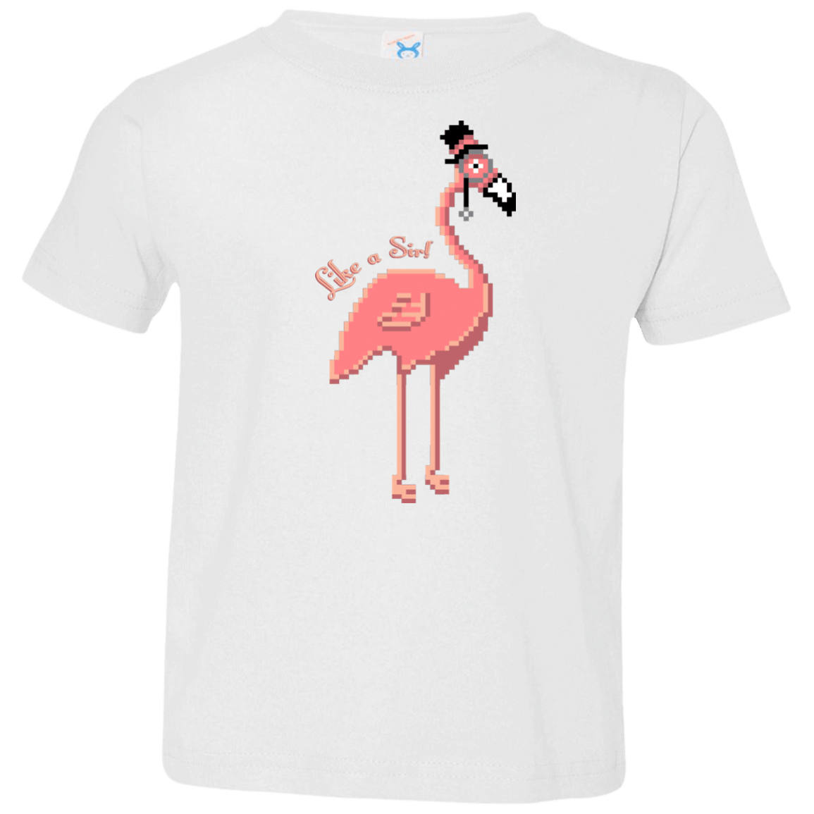 T-Shirts White / 2T LikeASir Flamingo Toddler Premium T-Shirt