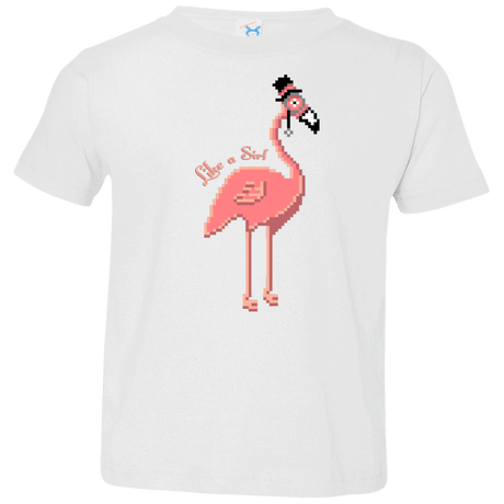 T-Shirts White / 2T LikeASir Flamingo Toddler Premium T-Shirt