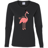 T-Shirts Black / S LikeASir Flamingo Women's Long Sleeve T-Shirt