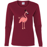 T-Shirts Cardinal / S LikeASir Flamingo Women's Long Sleeve T-Shirt