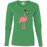 T-Shirts Irish Green / S LikeASir Flamingo Women's Long Sleeve T-Shirt