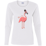 T-Shirts White / S LikeASir Flamingo Women's Long Sleeve T-Shirt