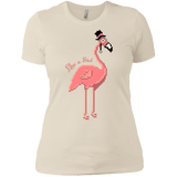 T-Shirts Ivory/ / X-Small LikeASir Flamingo Women's Premium T-Shirt