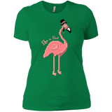T-Shirts Kelly Green / X-Small LikeASir Flamingo Women's Premium T-Shirt