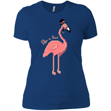 T-Shirts Royal / X-Small LikeASir Flamingo Women's Premium T-Shirt