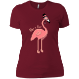 T-Shirts Scarlet / X-Small LikeASir Flamingo Women's Premium T-Shirt