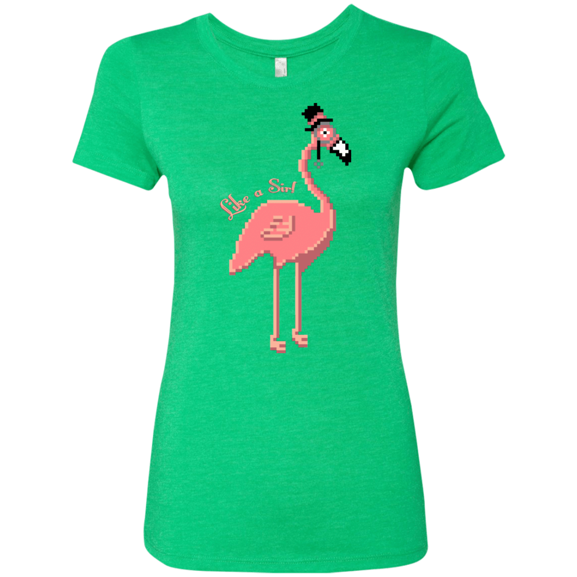 T-Shirts Envy / S LikeASir Flamingo Women's Triblend T-Shirt