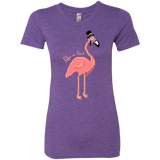 T-Shirts Purple Rush / S LikeASir Flamingo Women's Triblend T-Shirt