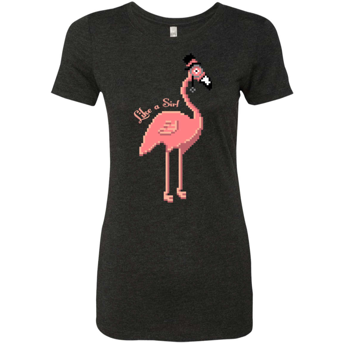 T-Shirts Vintage Black / S LikeASir Flamingo Women's Triblend T-Shirt