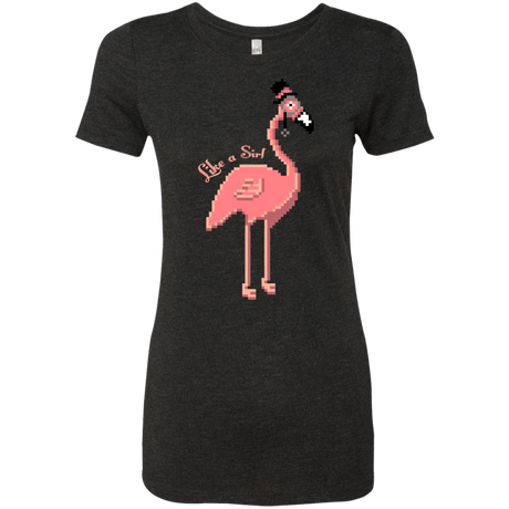 T-Shirts Vintage Black / S LikeASir Flamingo Women's Triblend T-Shirt