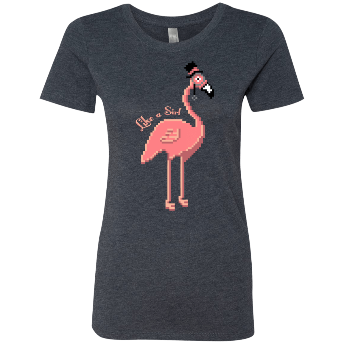 T-Shirts Vintage Navy / S LikeASir Flamingo Women's Triblend T-Shirt