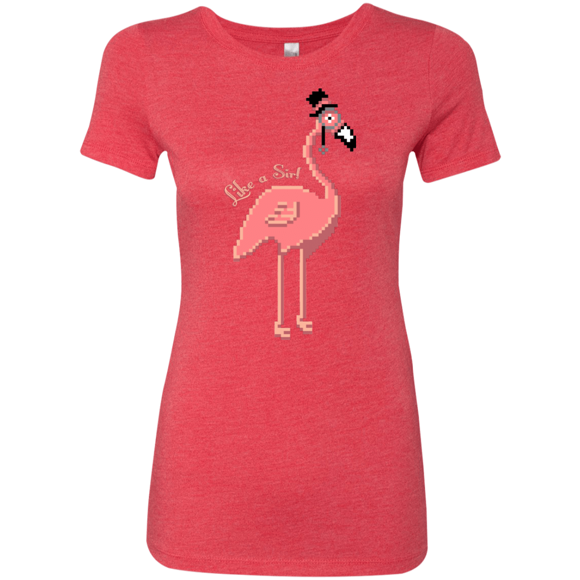 T-Shirts Vintage Red / S LikeASir Flamingo Women's Triblend T-Shirt
